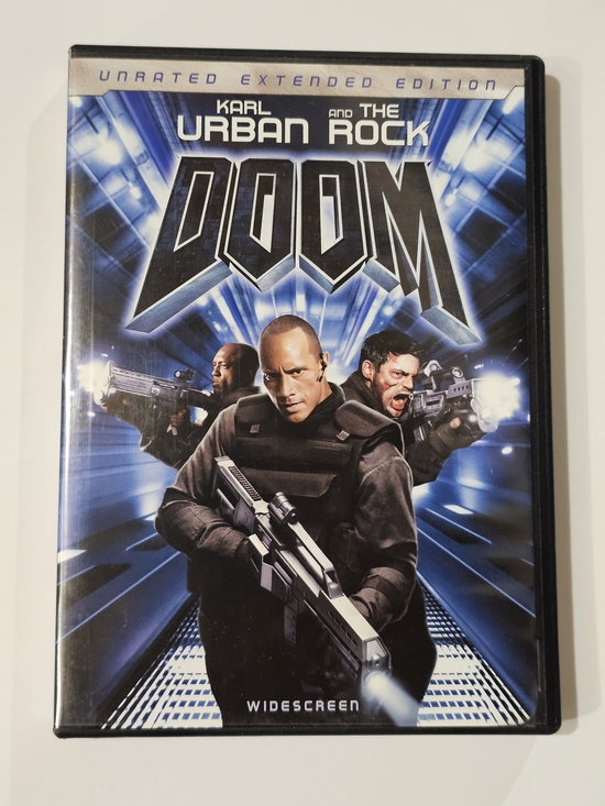 Universal Other - Doom DVD Unrated Extended Edition Widescreen The Rock Karl Urban SciFi Movie